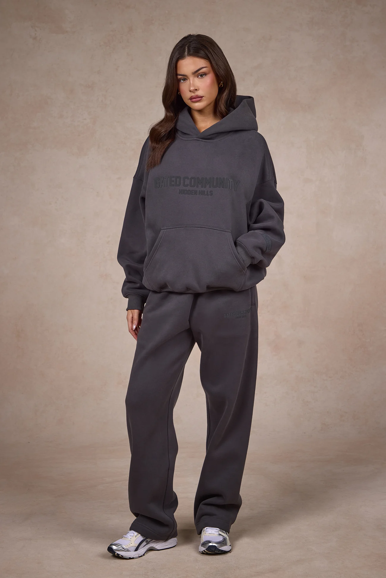 BASICS HOODIE DARK GREY - Image 6