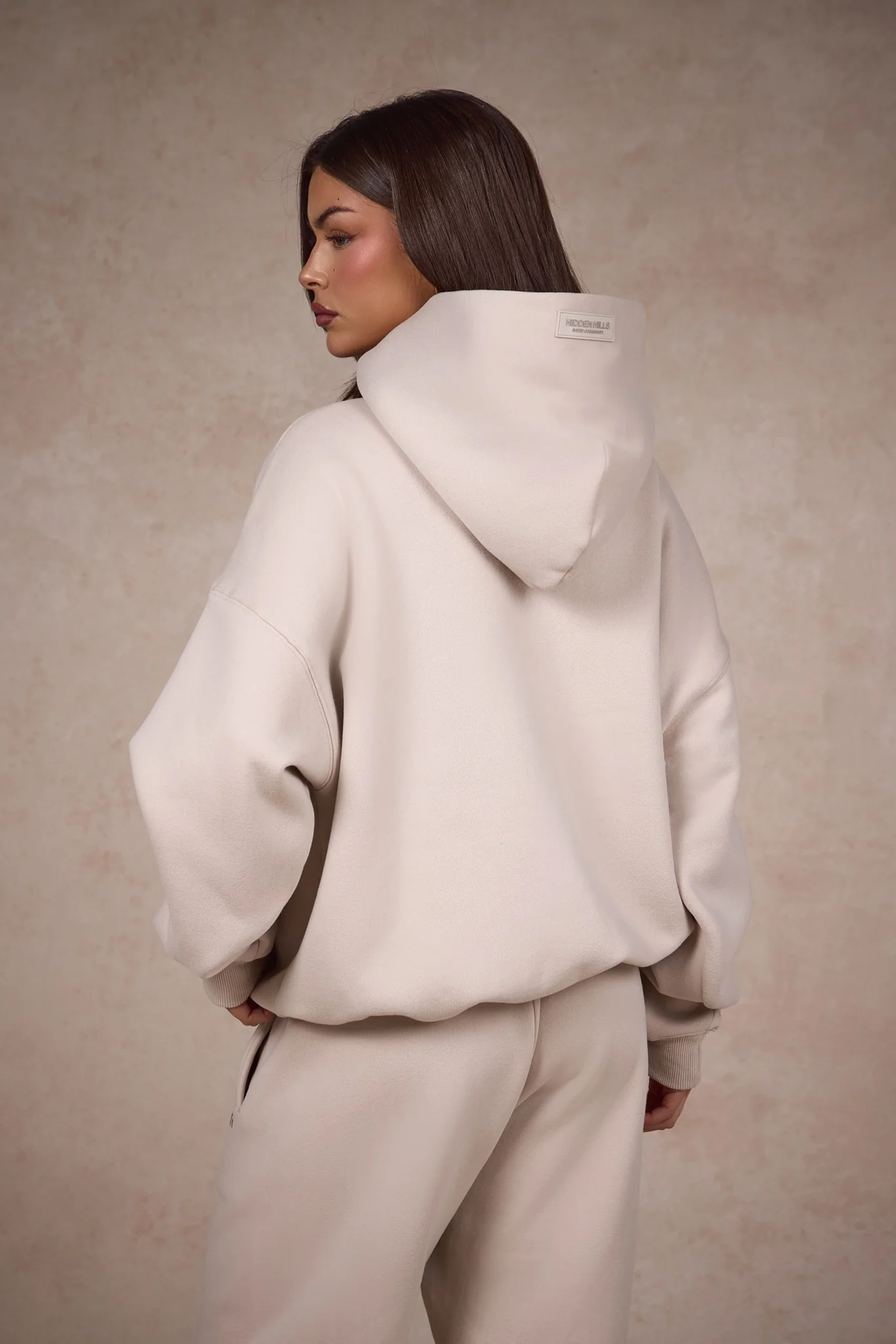 BASICS HOODIE SAND - Image 2