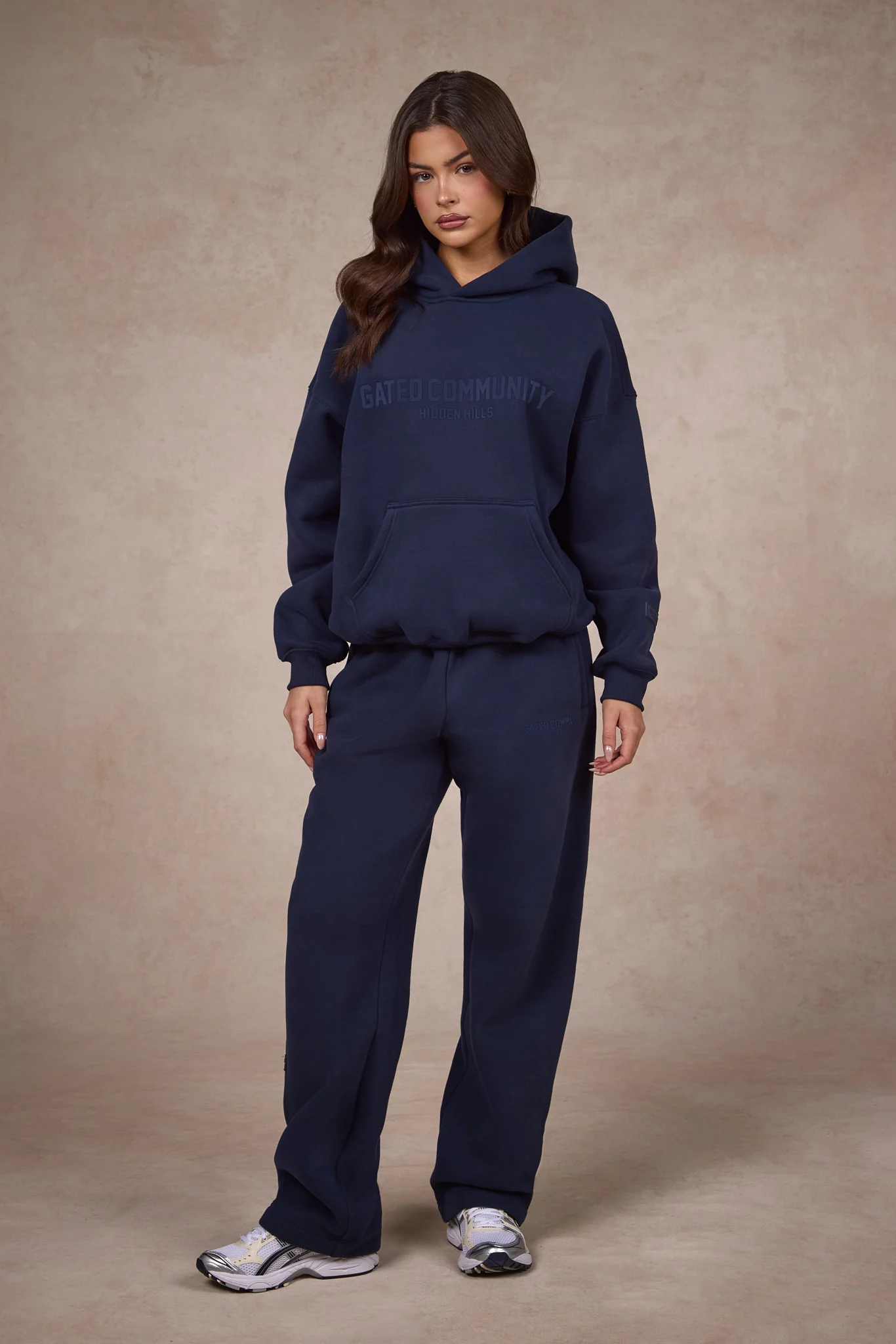 BASICS HOODIE NAVY - Image 4