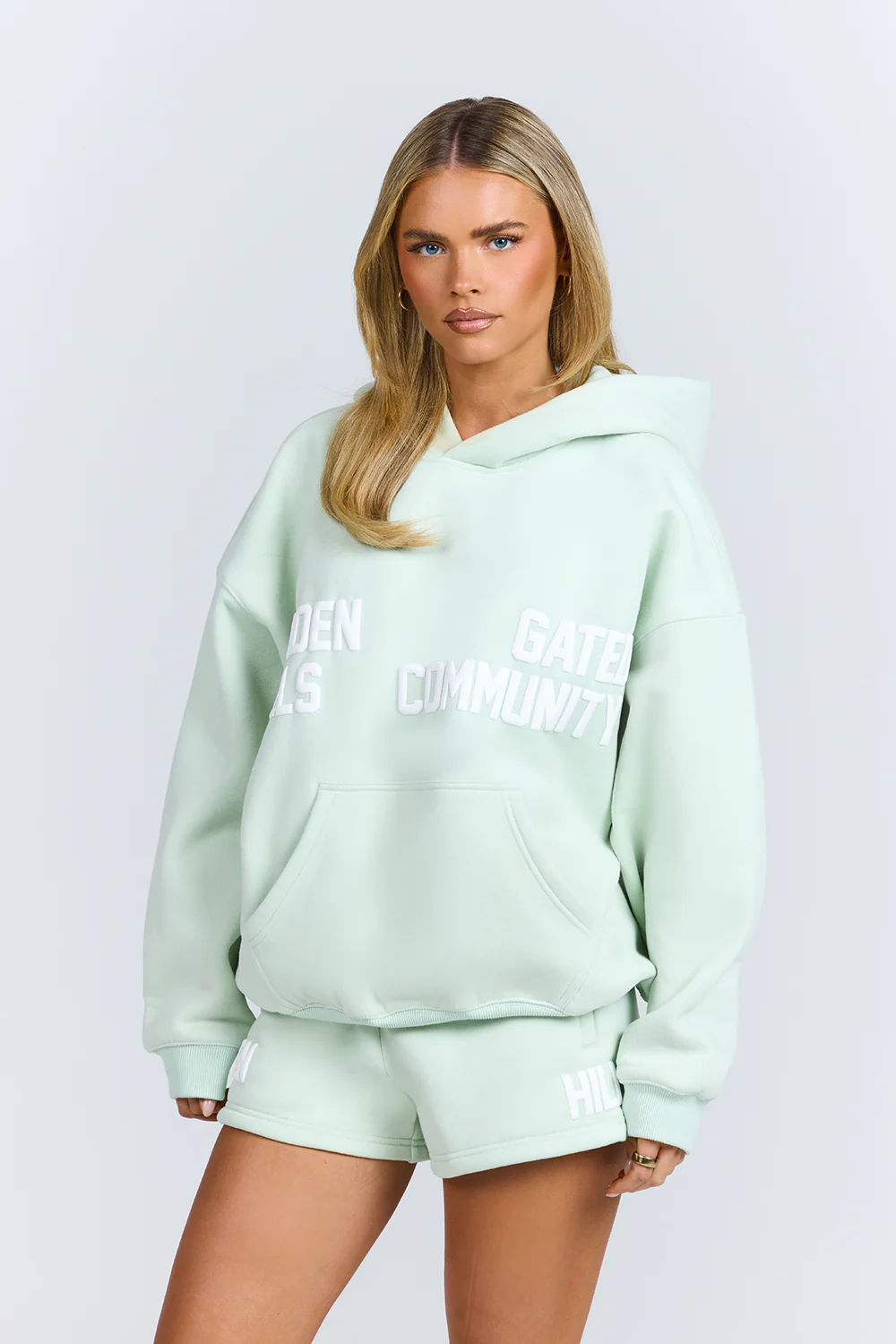 GATED COMMUNITY HOODIE MINT