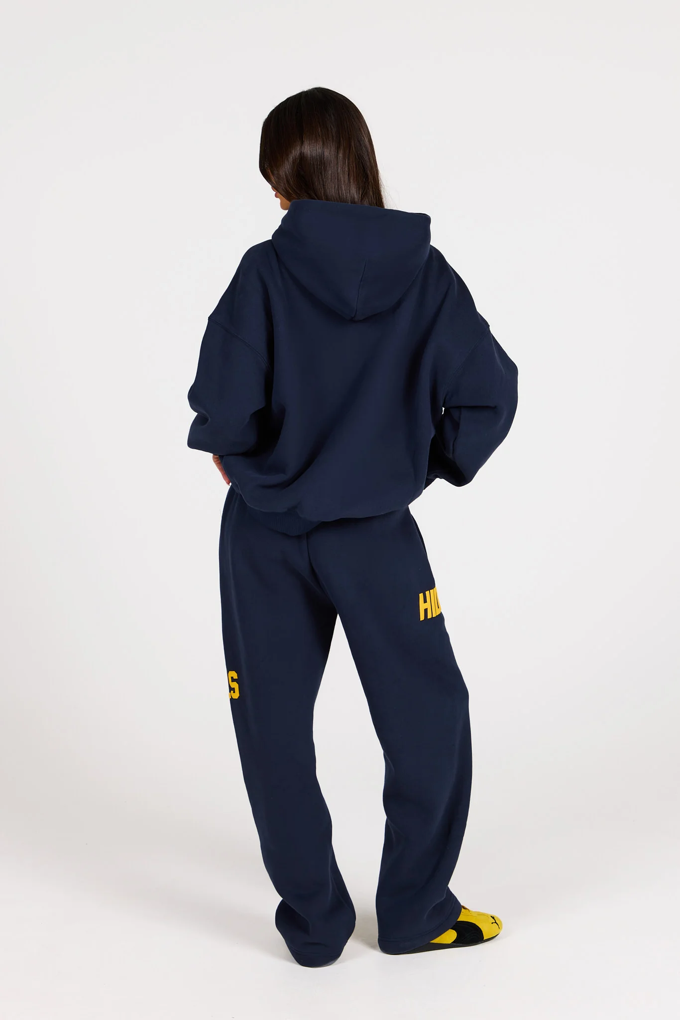 GATED COMMUNITY HOODIE AMBER/NAVY - Image 4