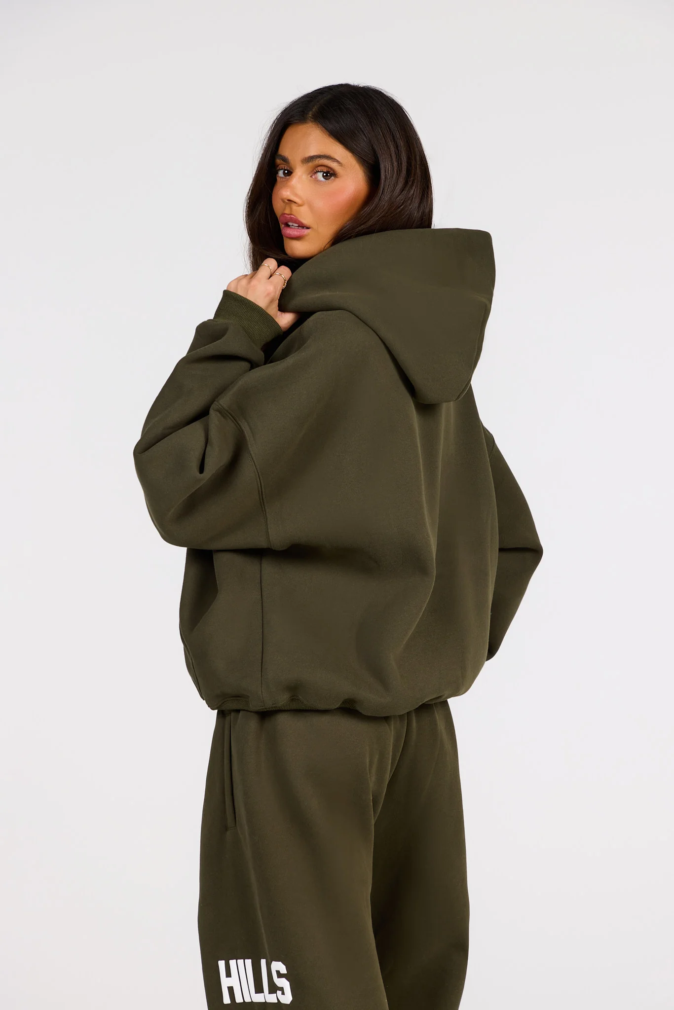 GATED COMMUNITY HOODIE OLIVE - Image 4
