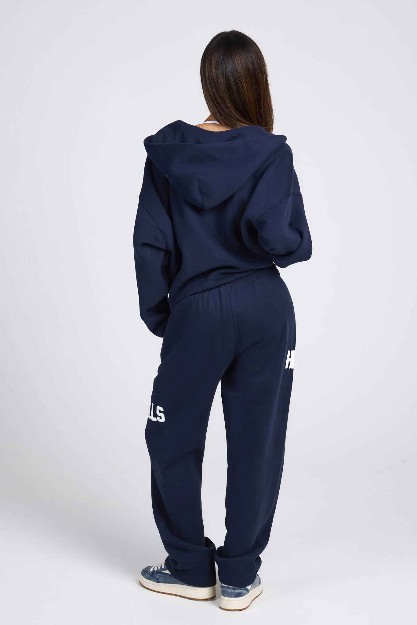 GATED COMMUNITY STRAIGHT LEG SWEATPANTS NAVY - Image 5