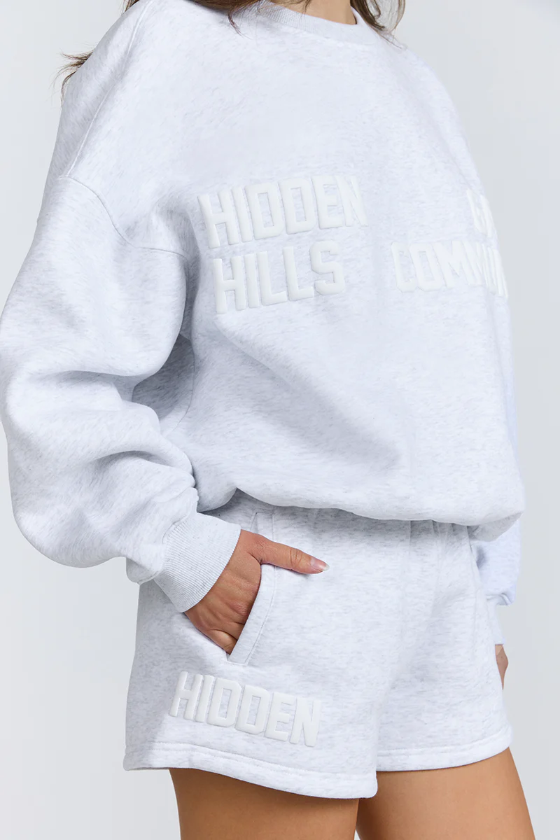 GATED COMMUNITY SWEATER LIGHT GREY - Image 3