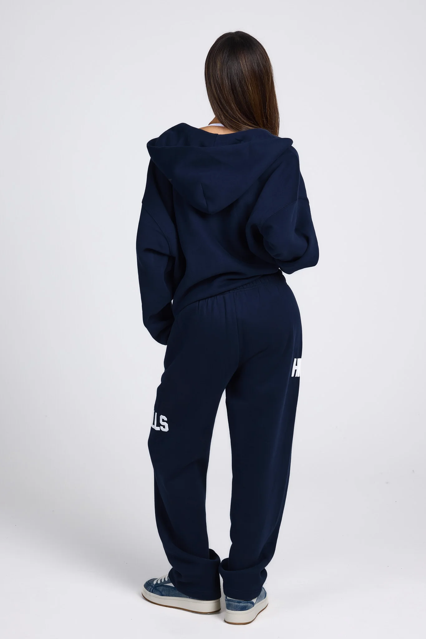 GATED COMMUNITY ZIP HOODIE NAVY - Image 4
