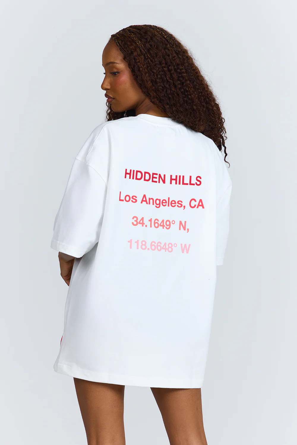 GRADIENT LOGO SHORT SLEEVE T-SHIRT RED/WHITE - Image 2
