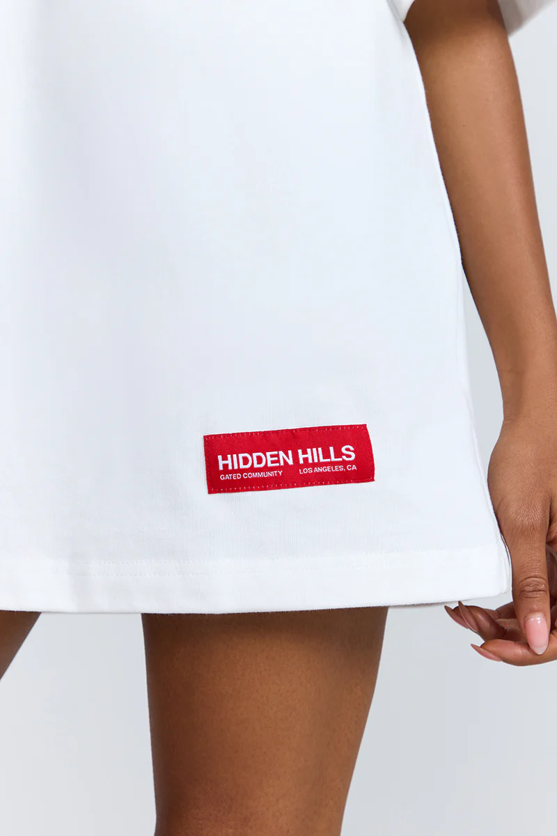 GRADIENT LOGO SHORT SLEEVE T-SHIRT RED/WHITE - Image 4