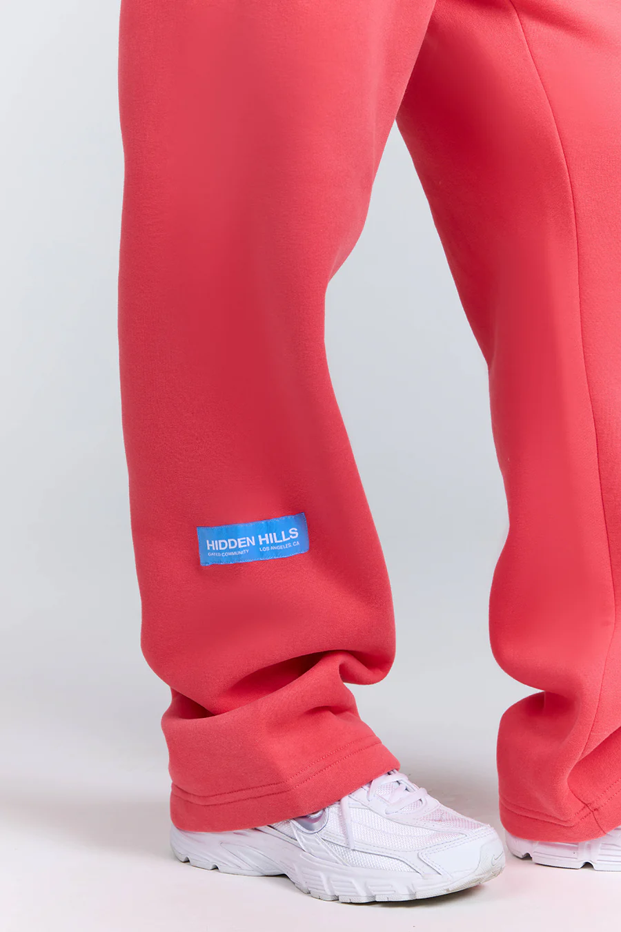 GRADIENT LOGO STRAIGHT LEG SWEATPANTS CORAL - Image 3