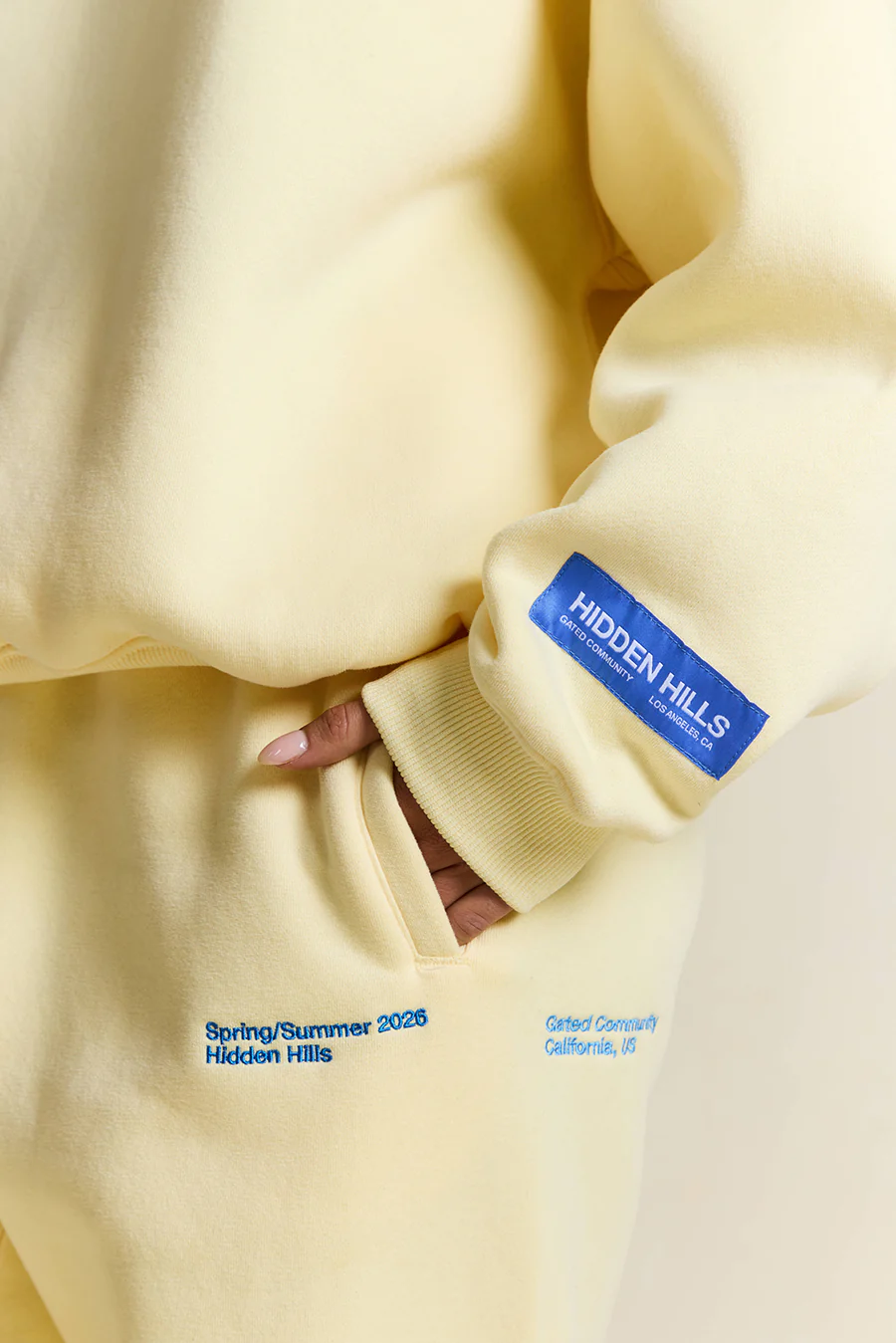 GRADIENT LOGO SWEATER BUTTER YELLOW - Image 2