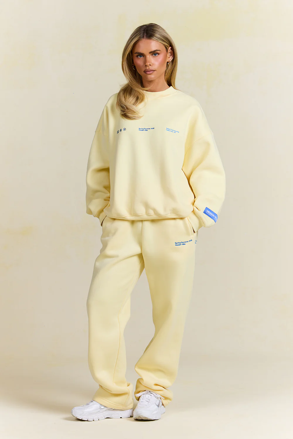 GRADIENT LOGO SWEATER BUTTER YELLOW - Image 4