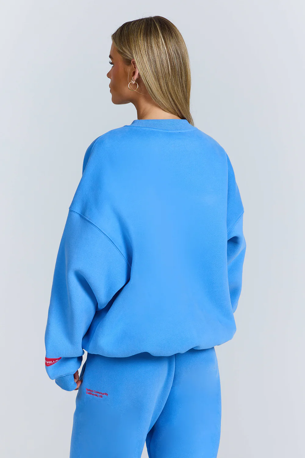 GRADIENT LOGO SWEATER SKY BLUE - Image 5