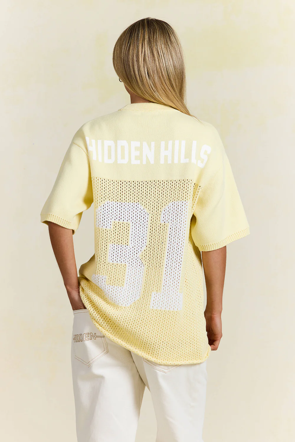 KNIT JERSEY BUTTER YELLOW - Image 2