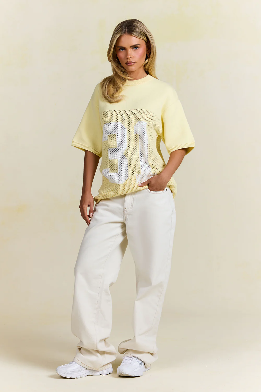 KNIT JERSEY BUTTER YELLOW - Image 4