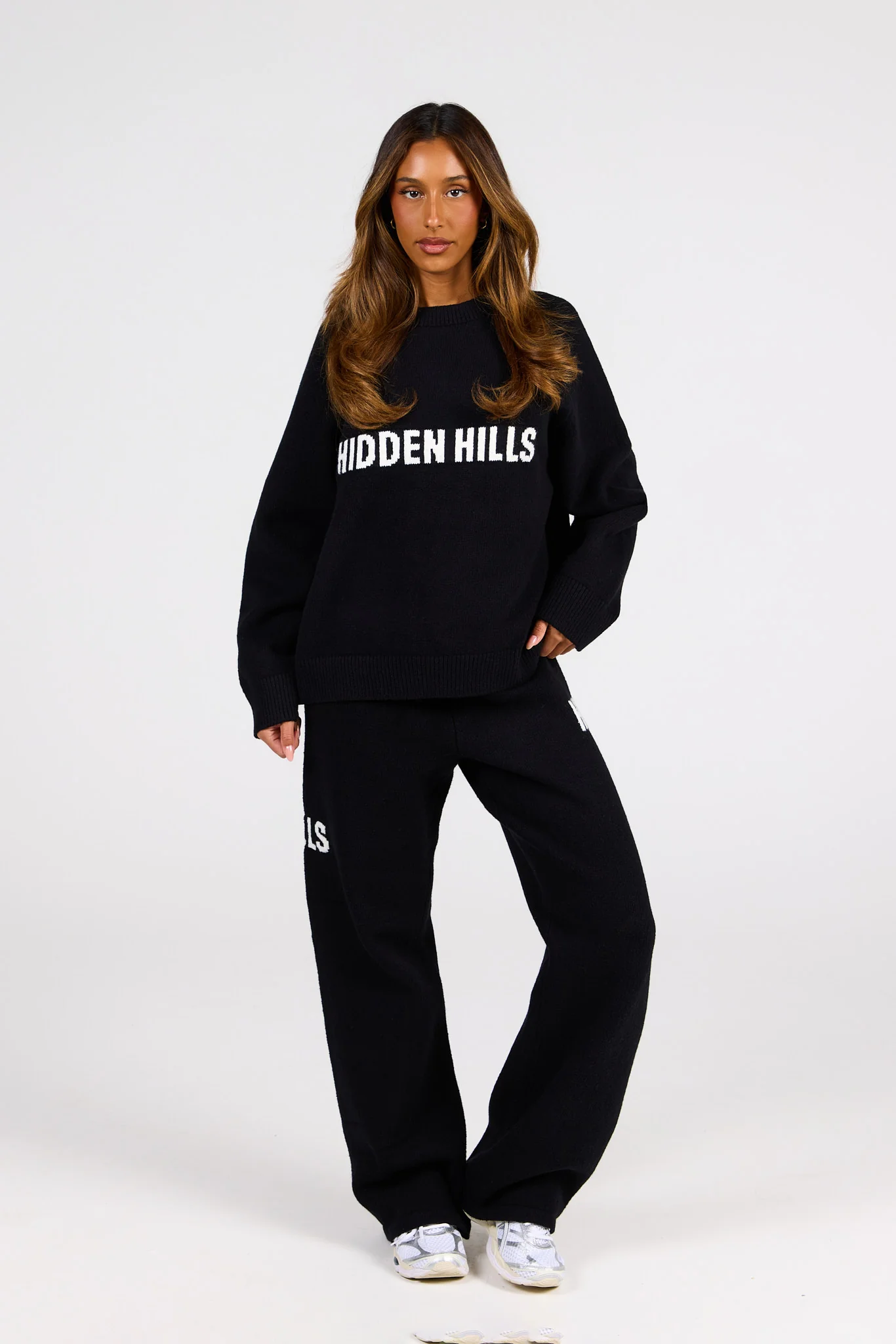KNIT SWEATER BLACK - Image 3