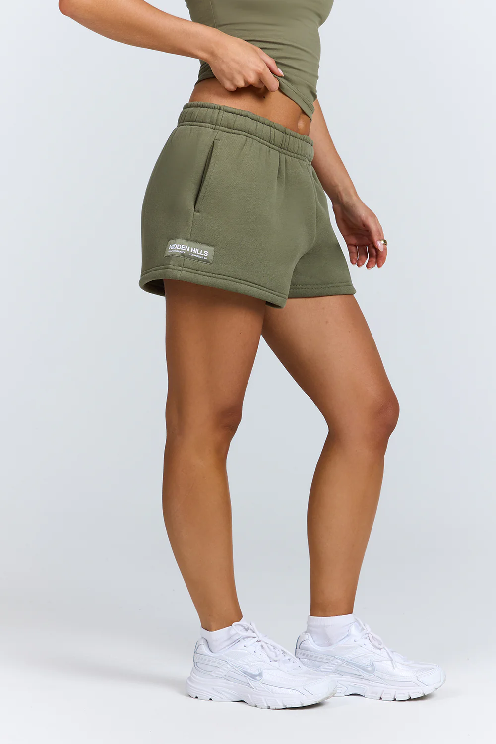 LABEL SHORTS SAGE - Image 2