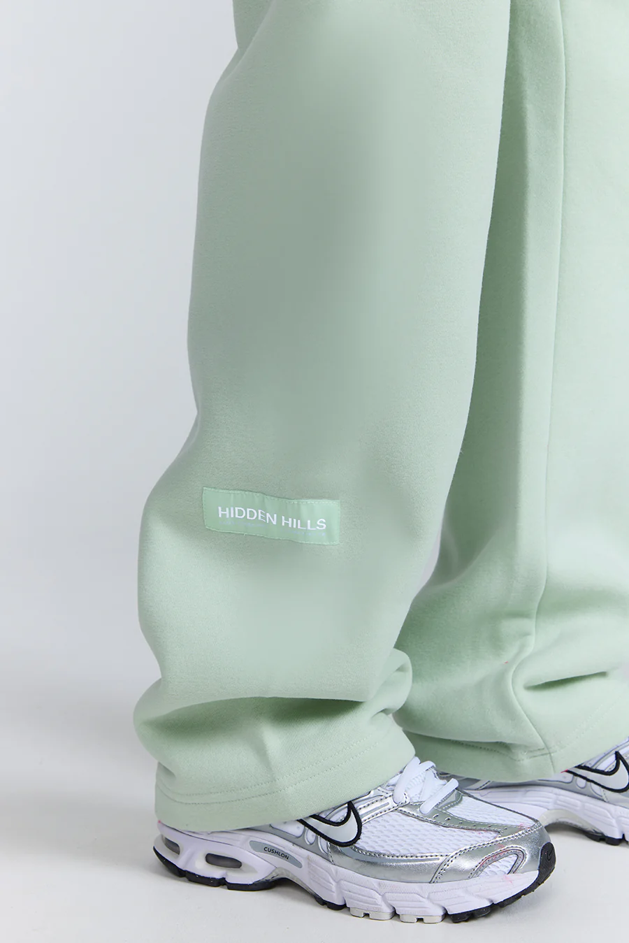LABEL STRAIGHT LEG SWEATPANTS MINT - Image 4