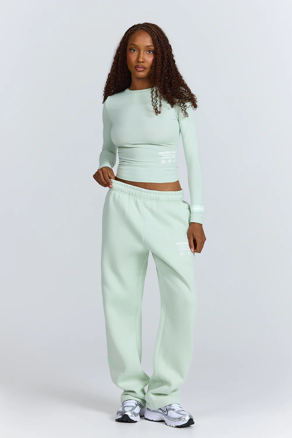 LABEL LONGSLEEVE TOP MINT - Image 4