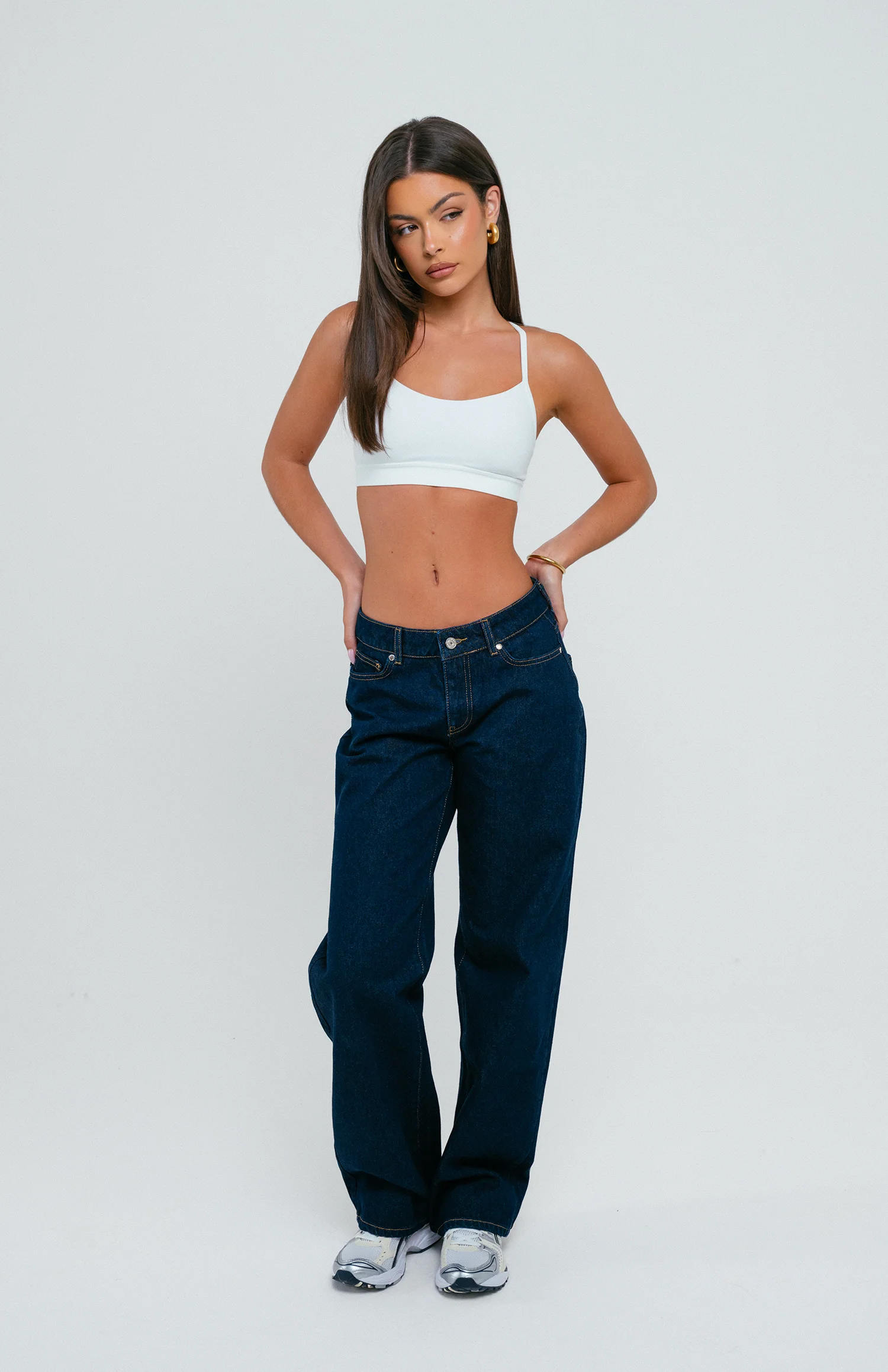 LOGO STITCH JEANS INDIGO - Image 4