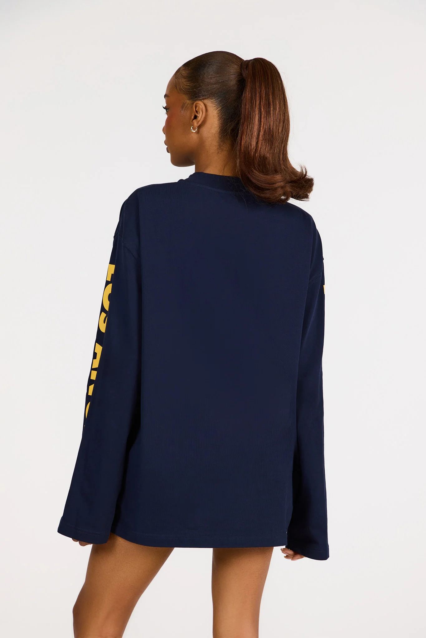LONGSLEEVE T-SHIRT AMBER/NAVY - Image 6