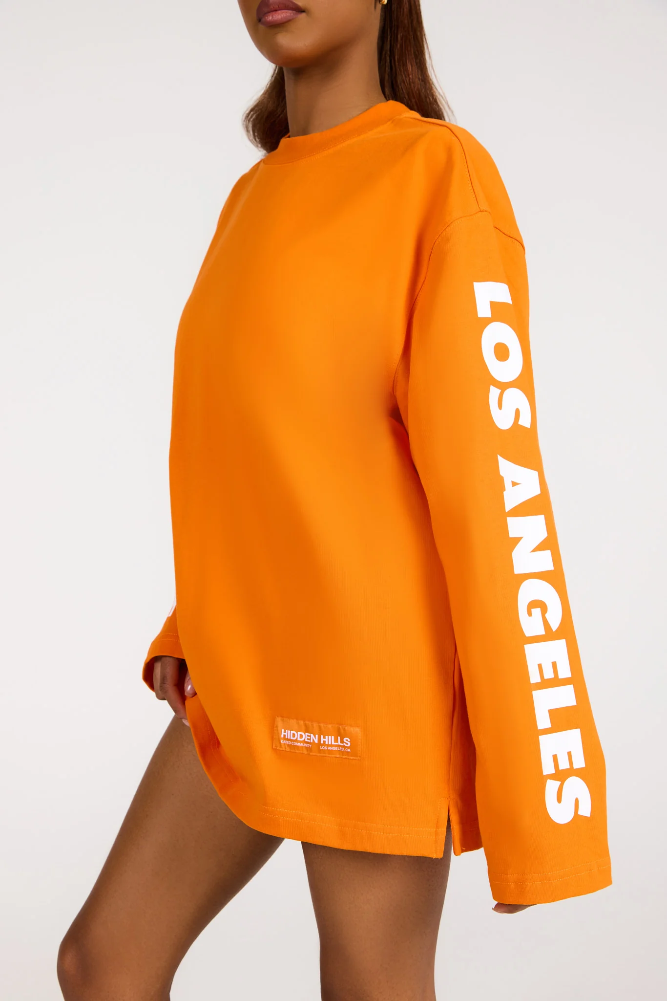 LONGSLEEVE T-SHIRT ORANGE - Image 4