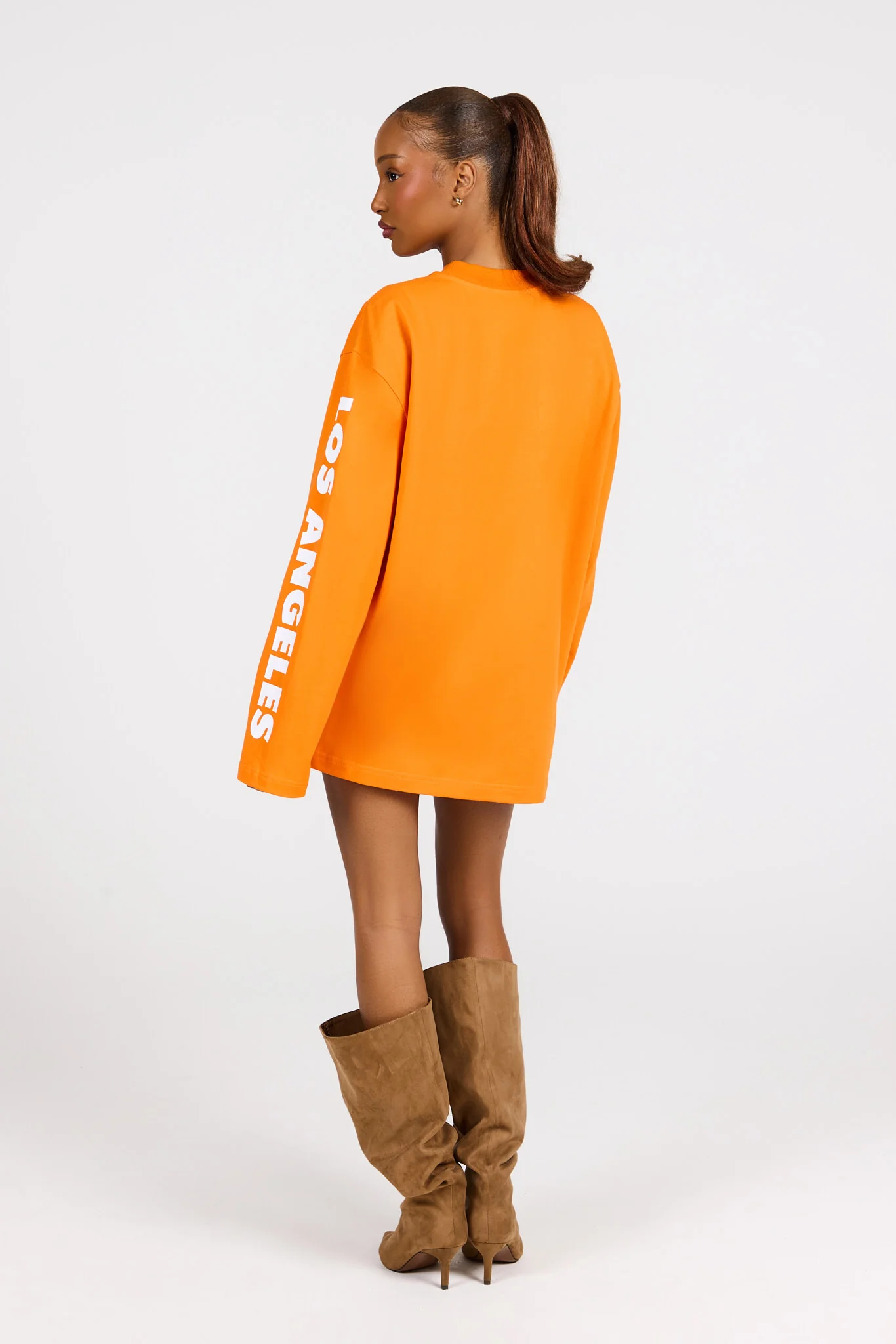 LONGSLEEVE T-SHIRT ORANGE - Image 6