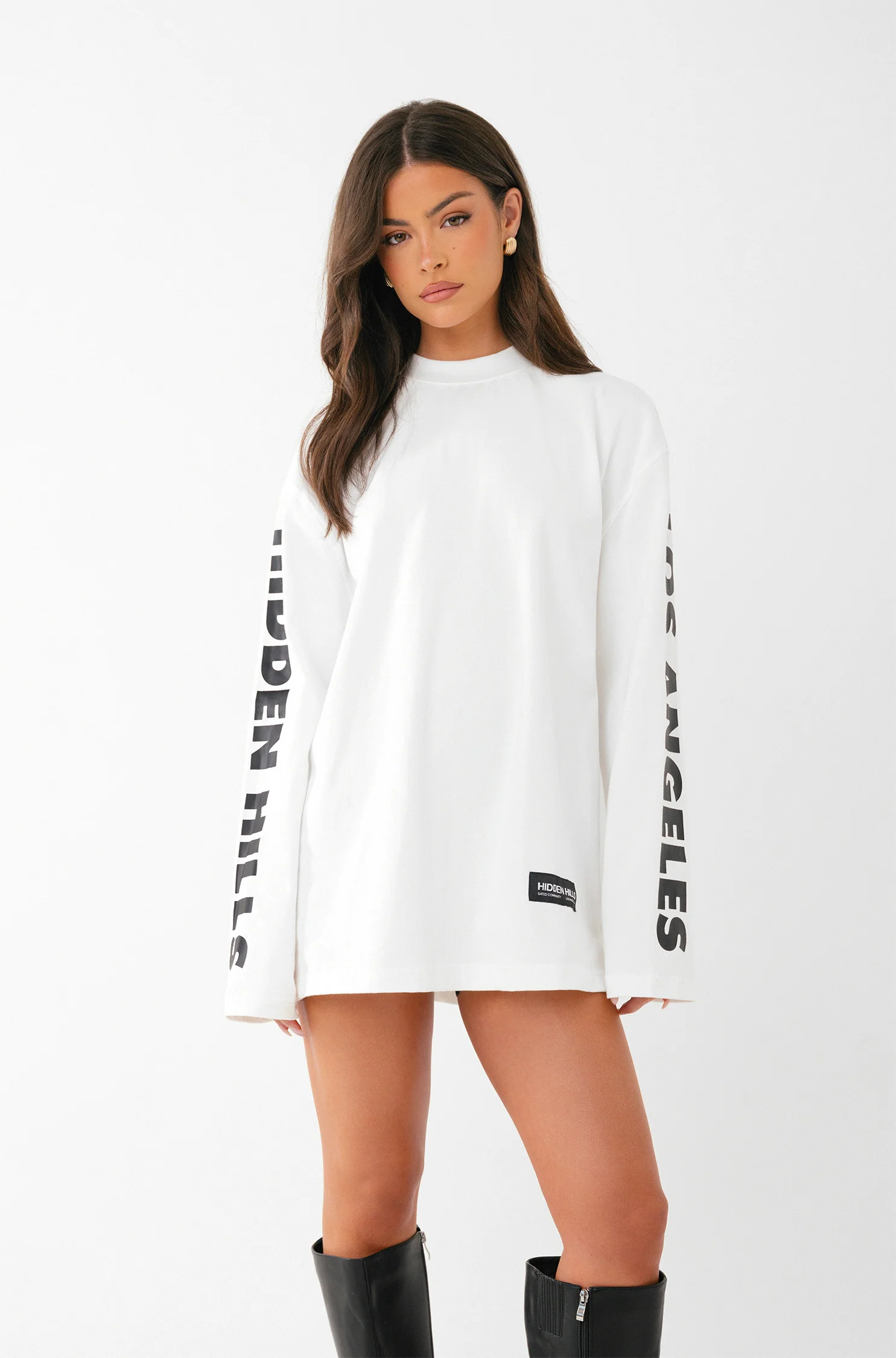 LONGSLEEVE T-SHIRT WHITE - Image 5