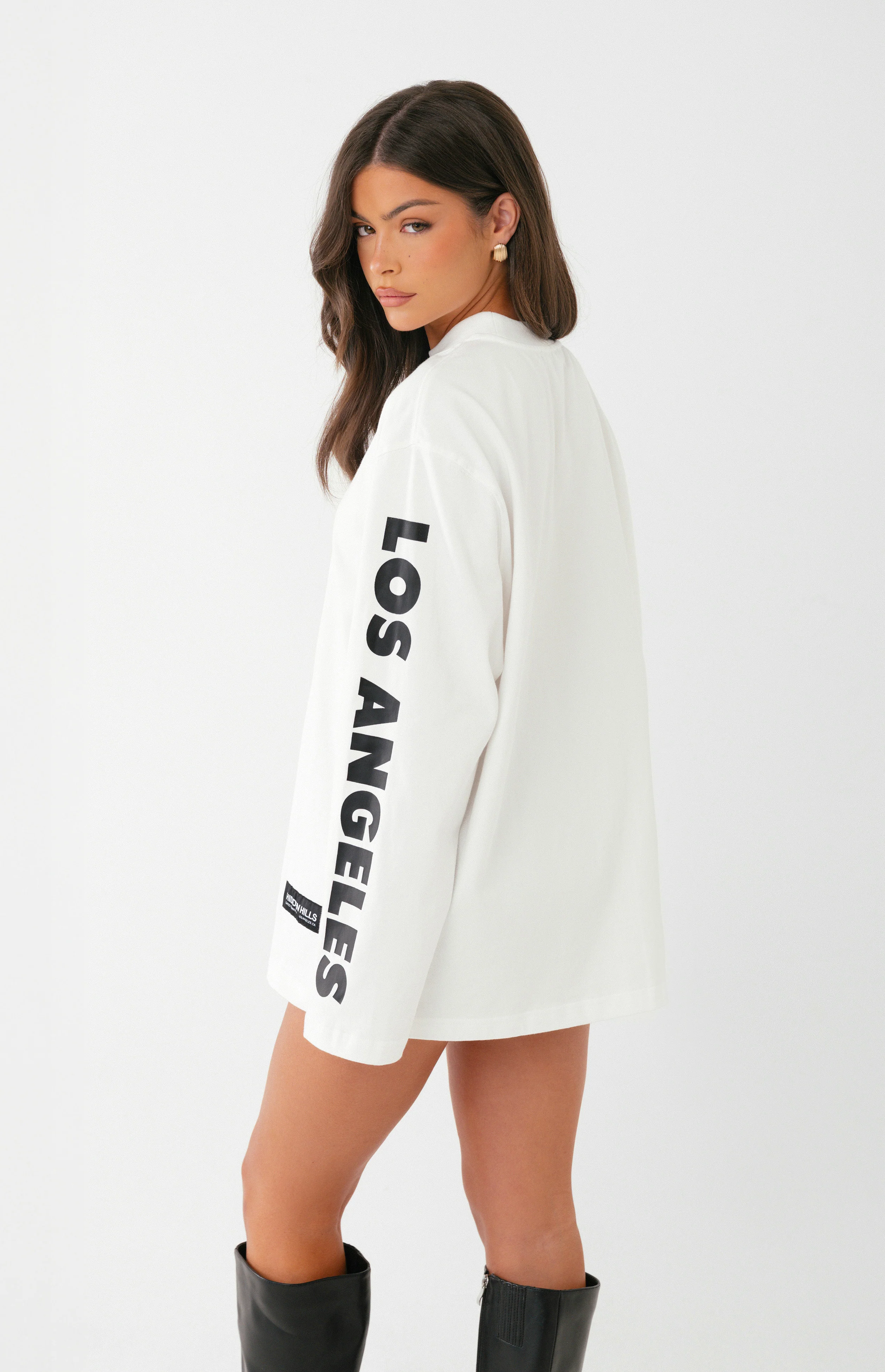 LONGSLEEVE T-SHIRT WHITE - Image 6