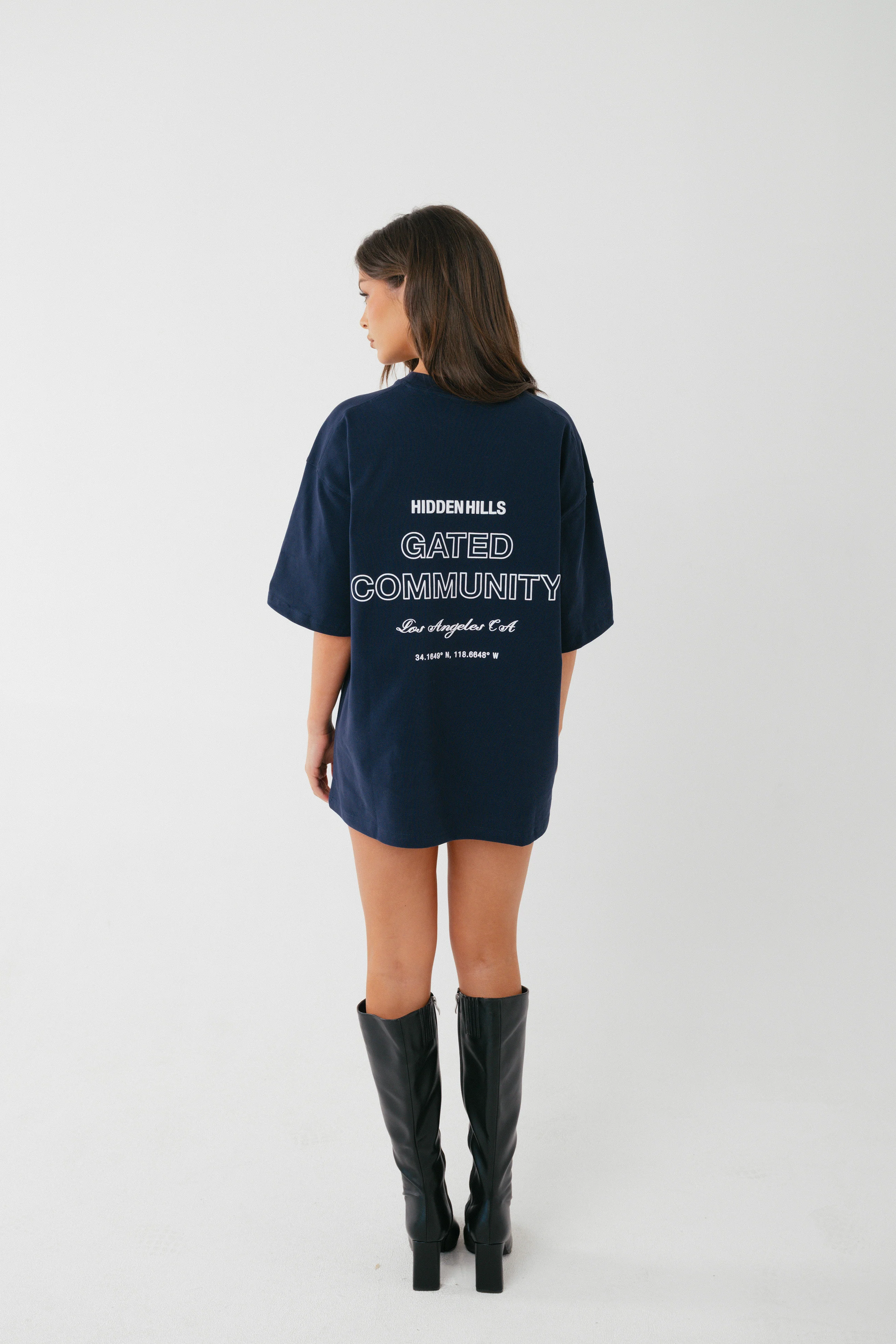 LOS ANGELES T-SHIRT NAVY - Image 4