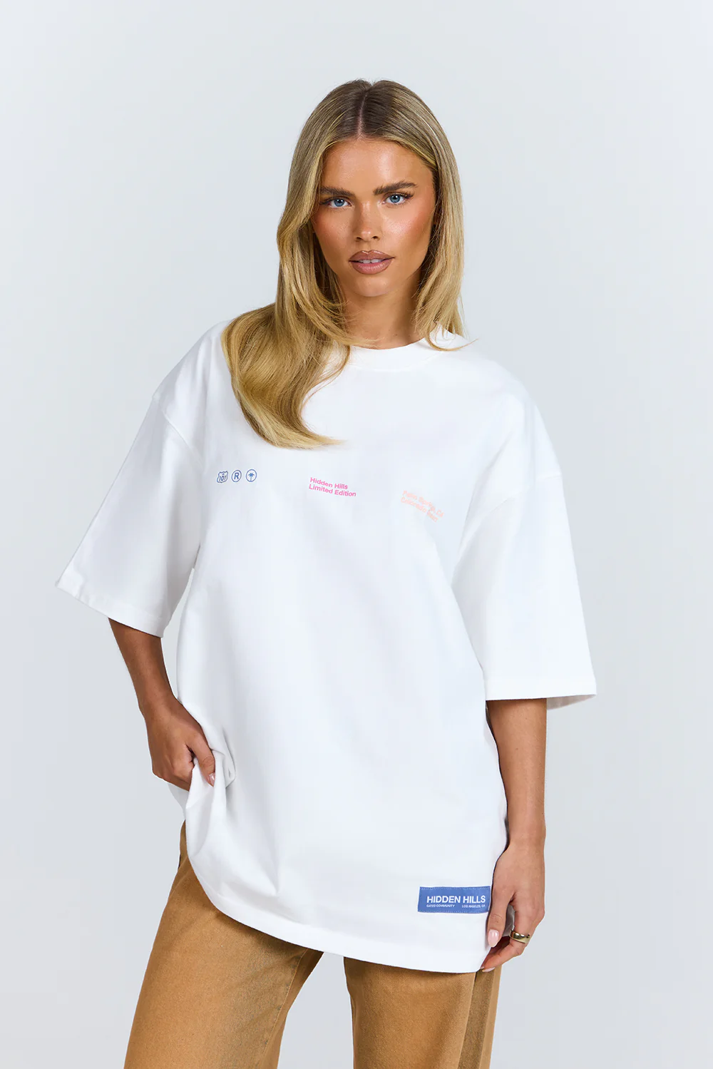 PALM SPRINGS SHORT SLEEVE T-SHIRT WHITE