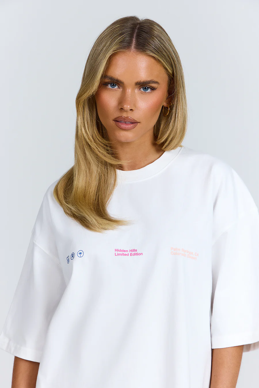 PALM SPRINGS SHORT SLEEVE T-SHIRT WHITE - Image 3