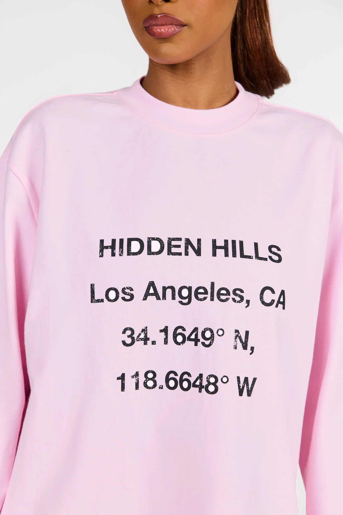 VINTAGE LOGO LONGSLEEVE T-SHIRT LIGHT PINK - Image 3