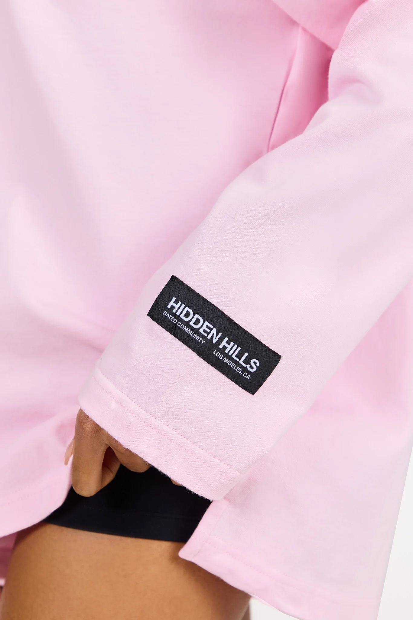 VINTAGE LOGO LONGSLEEVE T-SHIRT LIGHT PINK - Image 4