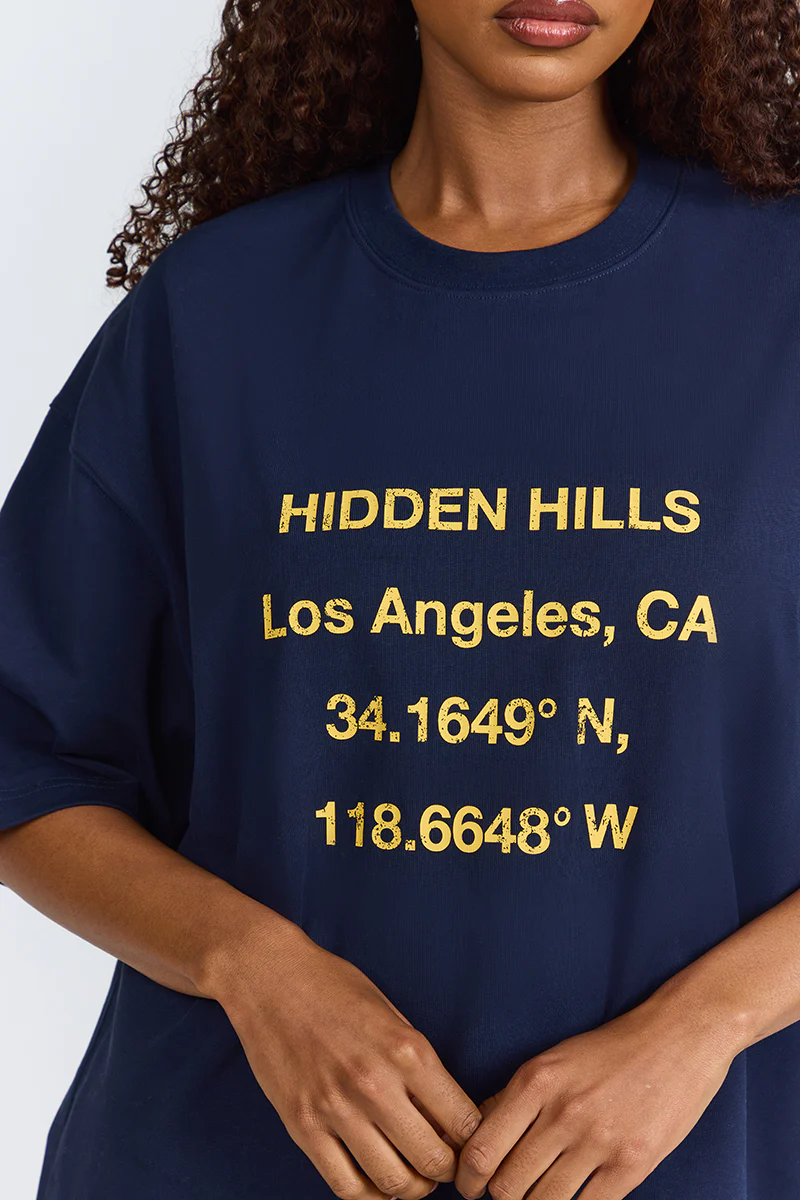 VINTAGE LOGO SHORT SLEEVE T-SHIRT AMBER/NAVY - Image 4