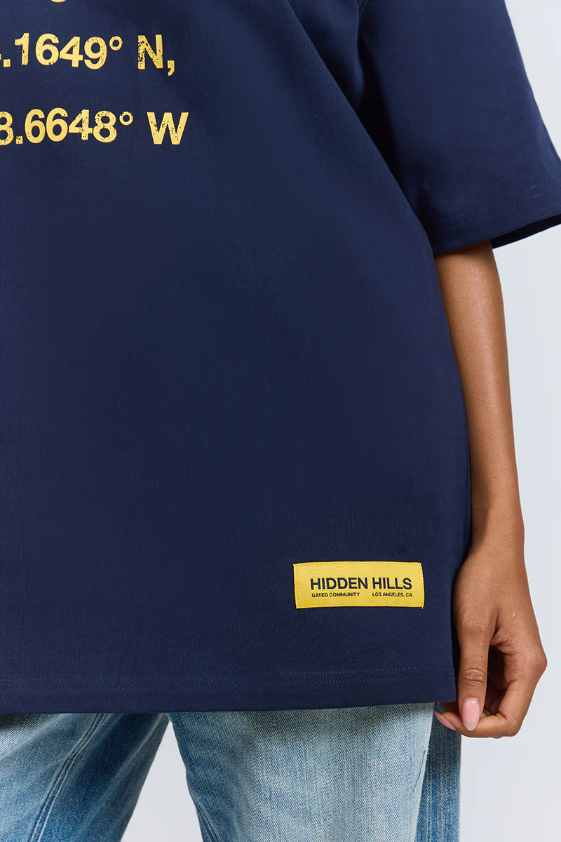 VINTAGE LOGO SHORT SLEEVE T-SHIRT AMBER/NAVY - Image 5