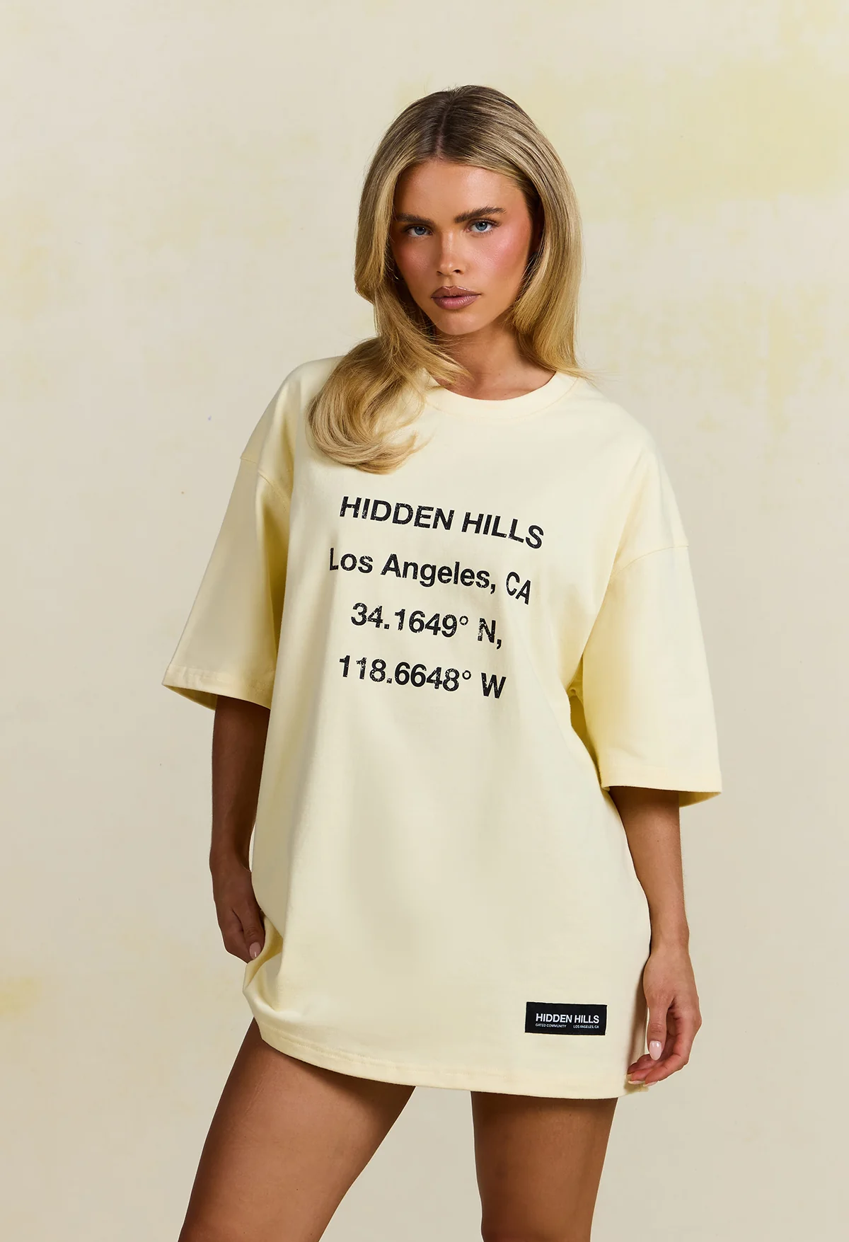 VINTAGE LOGO SHORT SLEEVE T-SHIRT BUTTER YELLOW