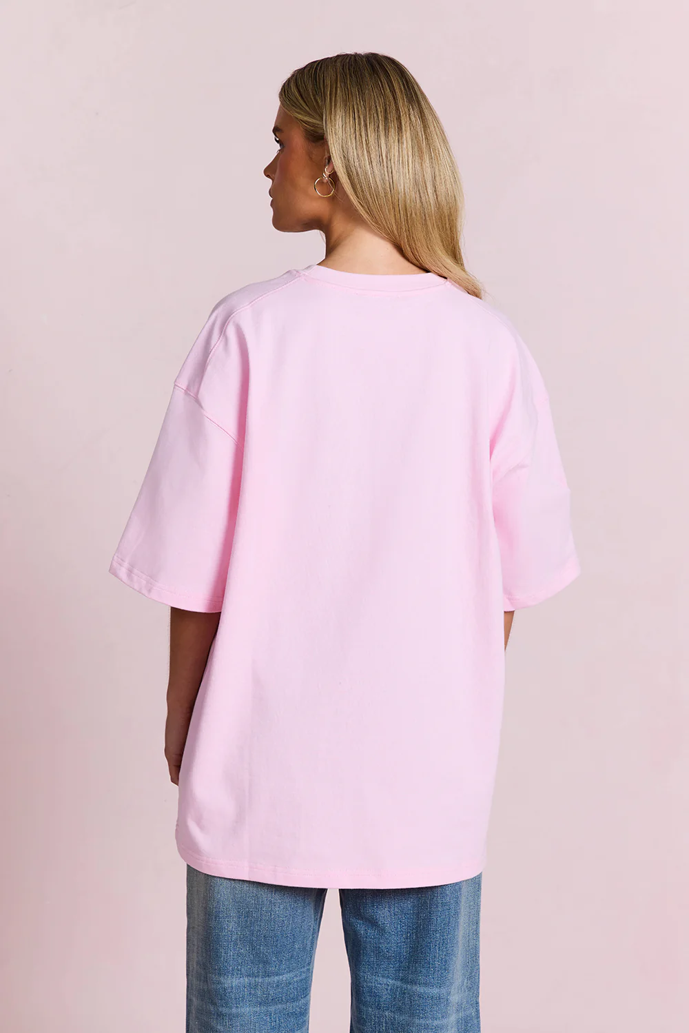 VINTAGE LOGO SHORT SLEEVE T-SHIRT LIGHT PINK - Image 4