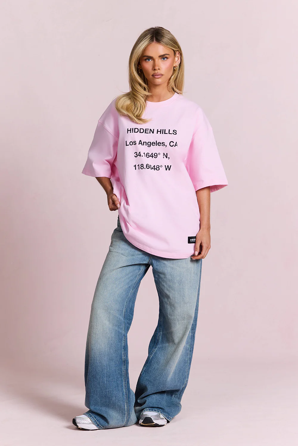 VINTAGE LOGO SHORT SLEEVE T-SHIRT LIGHT PINK - Image 5